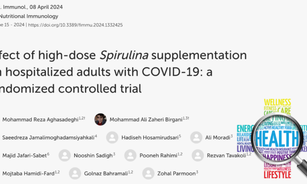 Spirulina Werkt Goed Tegen COVID